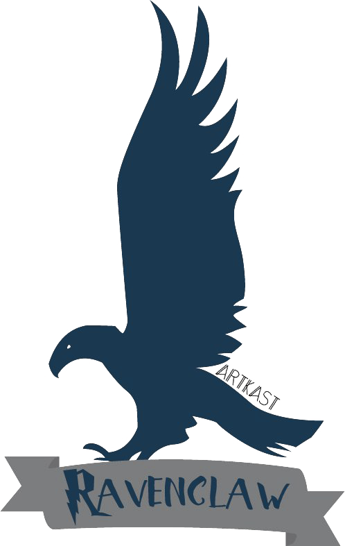 Ravenclaw Png Clipart Background - Harry Potter Ravenclaw Eagle (498x787), Png Download