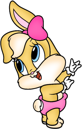 Imágenes Y Marcos De Looney Tunes - Lola Baby Looney Tunes (318x450), Png Download
