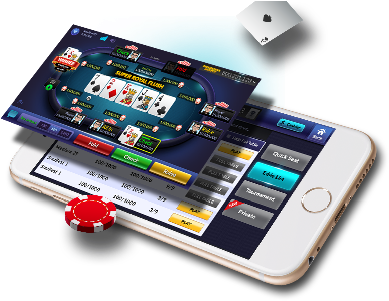 Our Poker Client Is Compatible With Mobile Phones And (797x599), Png Download