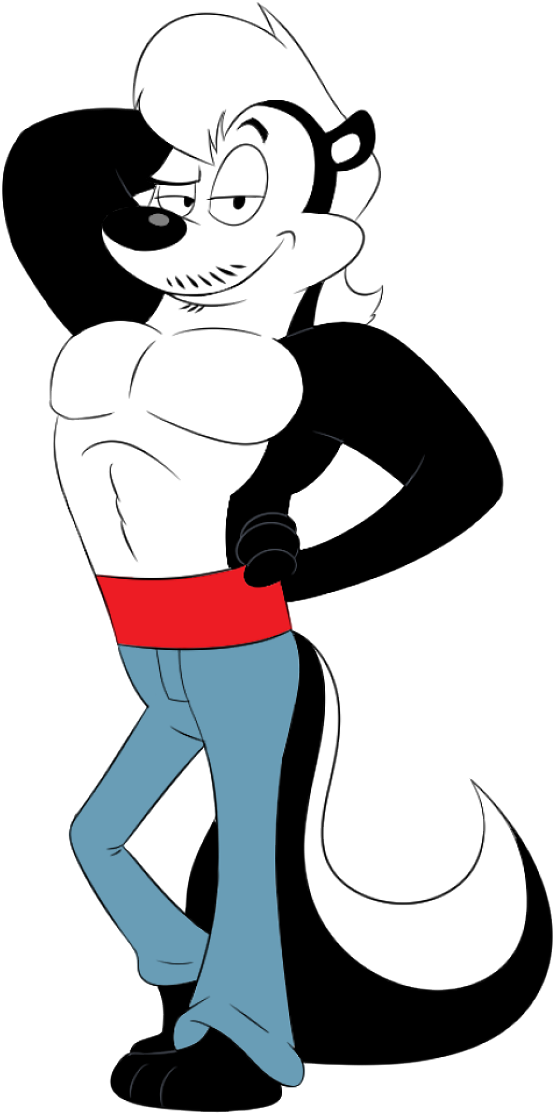Ozzy Mofeta, New Looney Tunes-style - Looney Tunes Oc (900x1200), Png Download