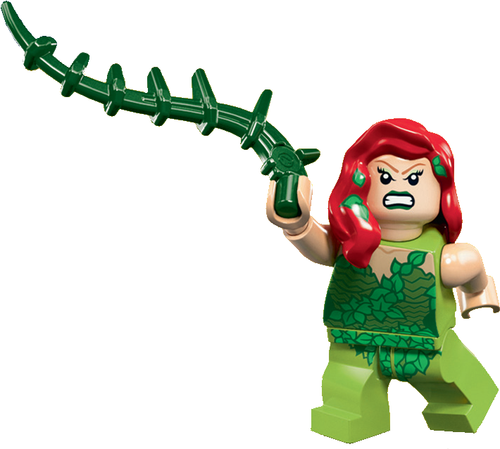 Poison Ivy-2 - Lego Poison Ivy Png (800x694), Png Download