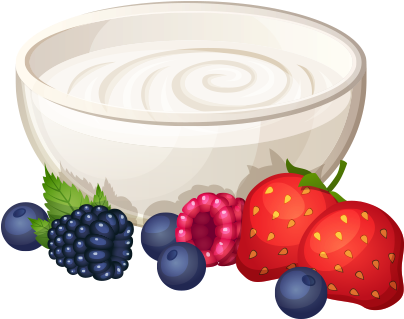 Clipart Free Clipart Bowl Of Cereal - Breakfast Food Clipart (500x500), Png Download