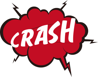 Single Car Crash Clipart (399x312), Png Download