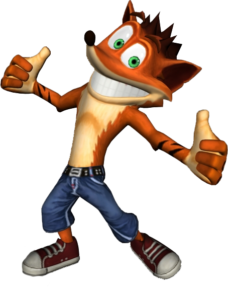 Crash Bandicoot, The Titans, Mie, Video Games, The - Crash Of The Titans Render (454x584), Png Download