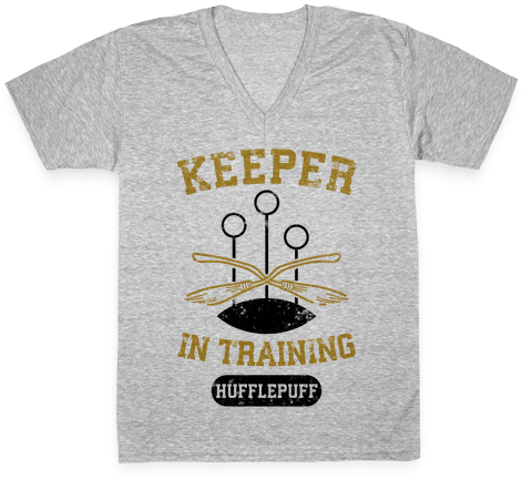 Keeper In Training V-neck Tee Shirt - Im Not Tsundere Baka Shirt (484x484), Png Download