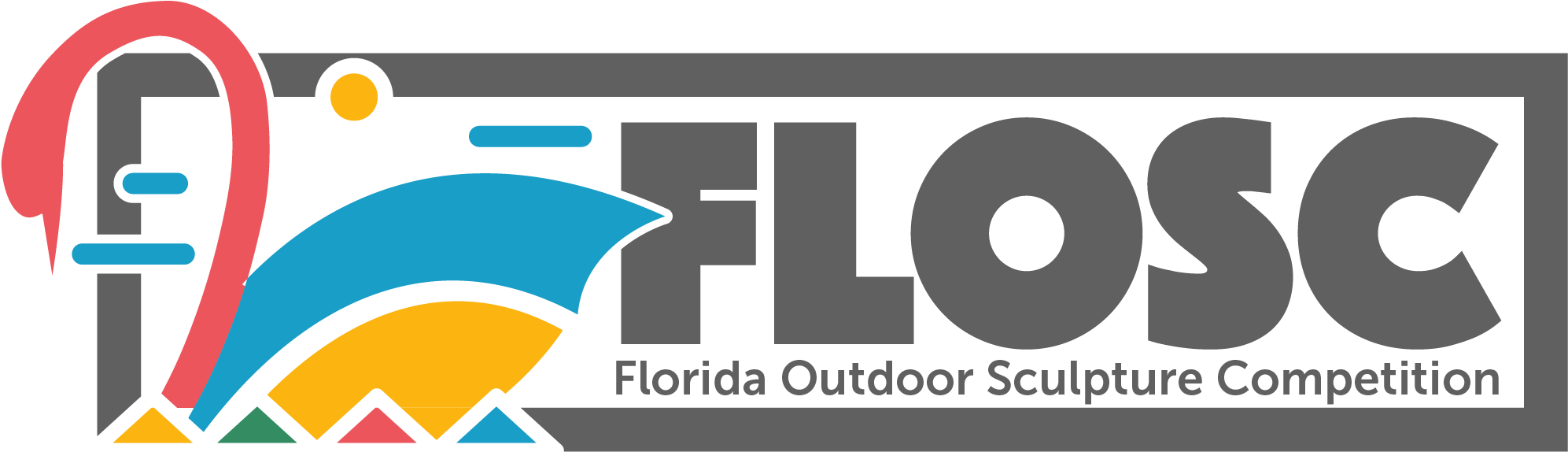 The Florida Outdoor Sculpture Competition - Florida (2042x609), Png Download