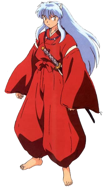 Inuyasha Png Clipart - Inuyasha Full Body (334x600), Png Download