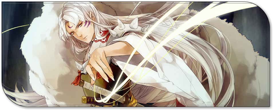 4849812-sesshomaru 11 - Sesshōmaru (960x392), Png Download