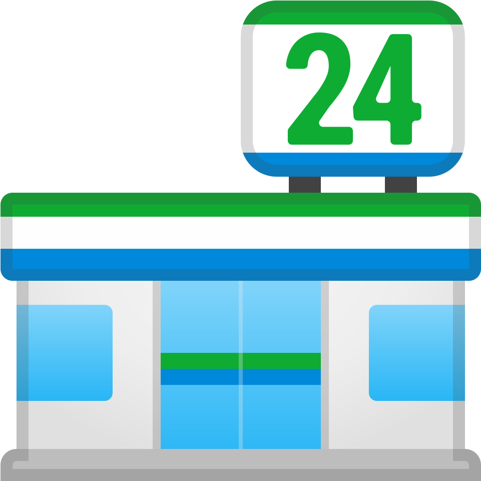 Convenience Store Icon (1024x1024), Png Download