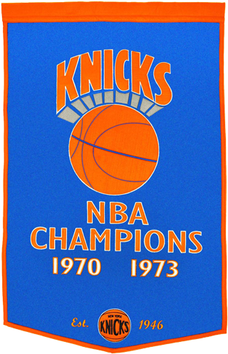 New York Knicks Dynasty Nba Finals Championship Dynasty - New York Knicks Championship Banner (500x500), Png Download