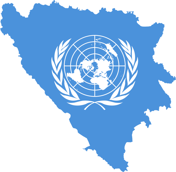 Bosnia And Herzegovina - Bunited Nations Bulletin Board (615x600), Png Download