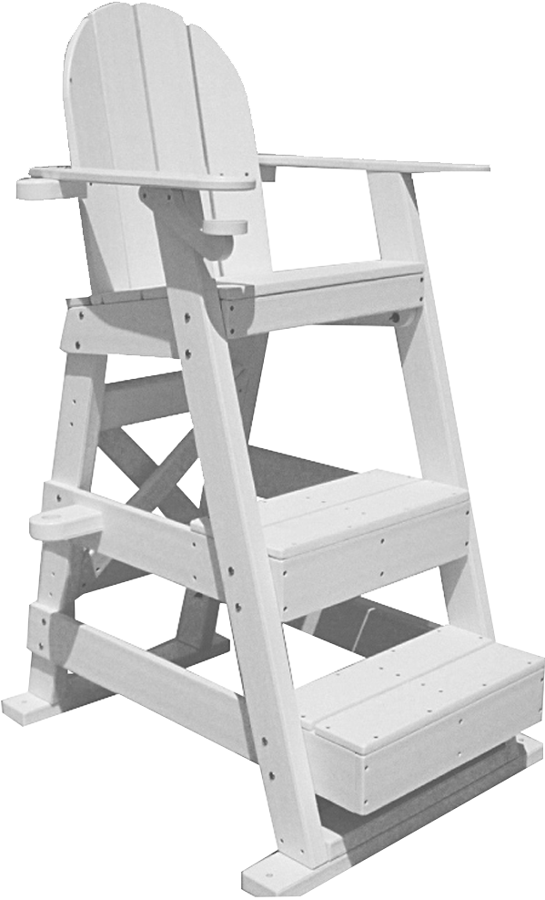 Tailwind Furniture Recycled Plastic Lifeguard Chair (750x673), Png Download
