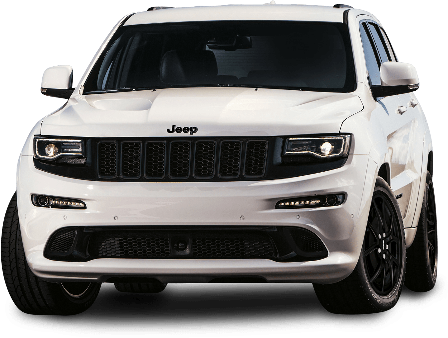 Jeep Grand Cherokee Srt White Car Png Image Pngpix - Jeep Grand Cherokee Srt Png (1550x1206), Png Download