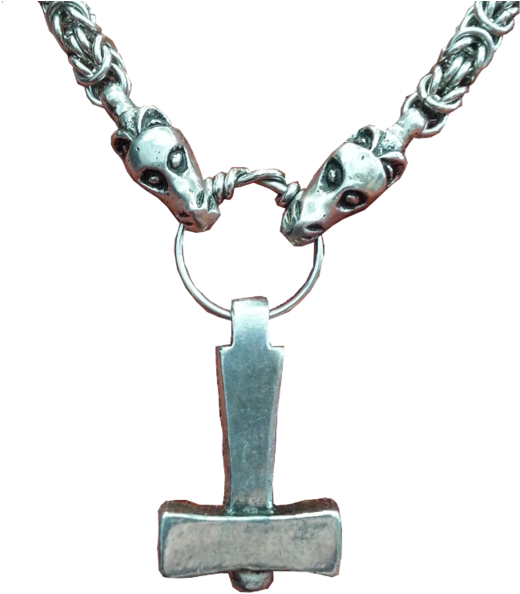 Mjölnir Pendant (545x600), Png Download