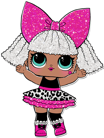 G 007 Diva Glitter - Diva Lol (404x550), Png Download