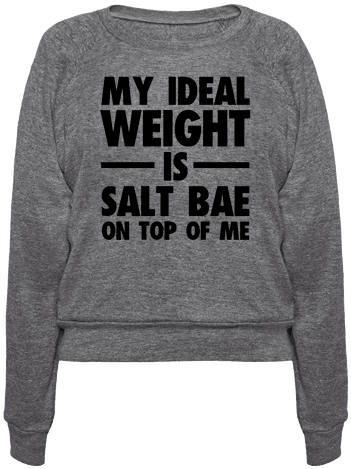 My Ideal Weight Is Salt Bae On Top Of Me - Don T Touch Me Muggle (484x484), Png Download