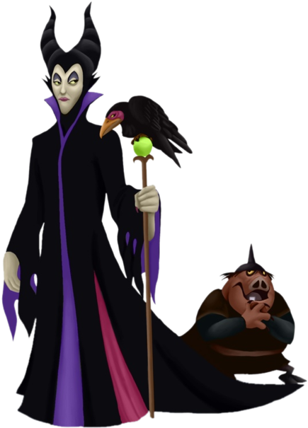 Disney-la Belle Au Bois Dormant - Maleficent (500x634), Png Download