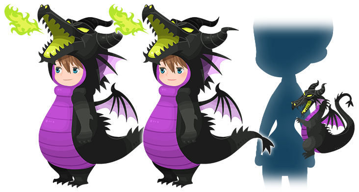 Luxen Vulpies • [jp] Avatar Board - Maleficent Kingdom Hearts X (732x393), Png Download