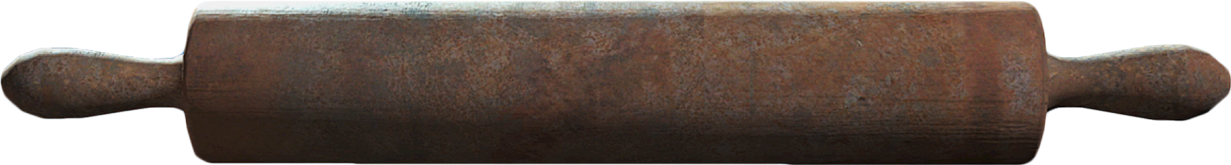 Fo4 Aluminum Rolling Pin - Rifle (1880x554), Png Download