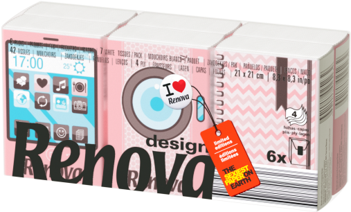 Renova Design Girly - Carton (530x550), Png Download