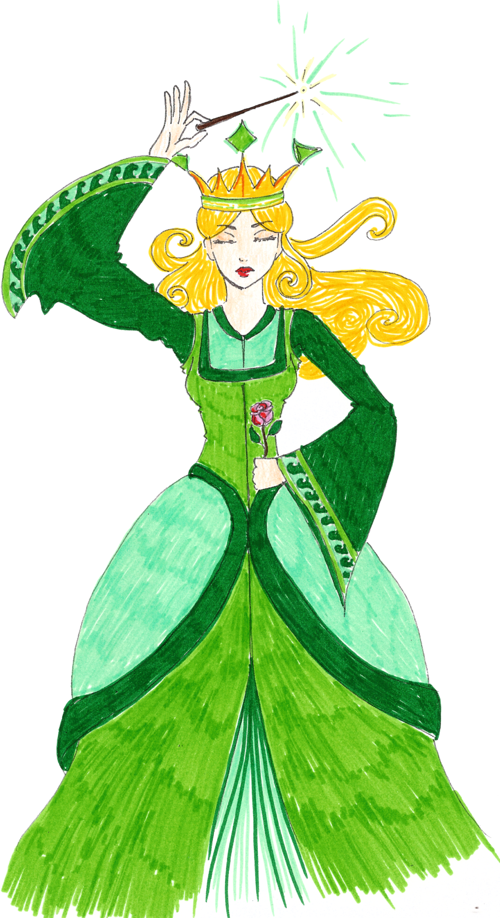 Enchantress Clipart Maleficent - La Bella Y La Bestia La Hechicera (670x1191), Png Download
