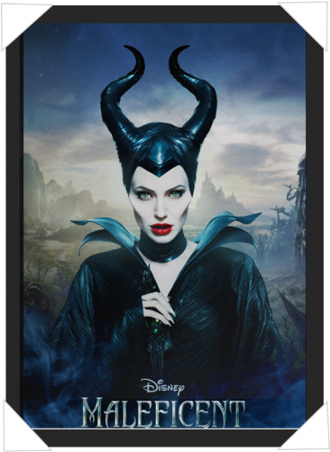 #455 - Maleficent Movie Poster (500x500), Png Download