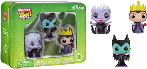 Evil Queen - Pop Vinyl Disney Villains (640x306), Png Download