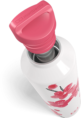 Mon Commerce - Mb Steel - Pack Blossom - Monbento "steel" Travel Mugs (532x532), Png Download