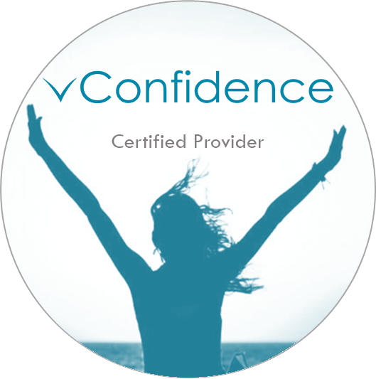 Vconfidence Certified Provider Badge V1[1] (529x533), Png Download