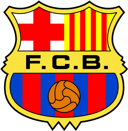 Fc Barcelona - Logo Fc Barcelona 1992 (428x437), Png Download
