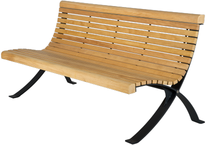 Jpg Royalty Free Library Bench Wood Palazzo Light Urban - Park Benches Png (550x460), Png Download