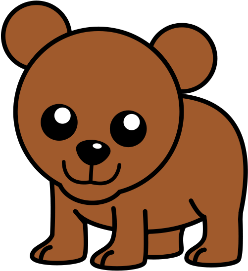 Cute Cartoon Bears (800x800), Png Download