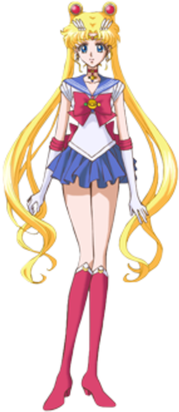 Sailor Moon's Got A New Look - Sailor Moon Usagi Tsukino 1st Cosplay Costumes Deluxe (636x358), Png Download
