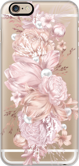 Casetify Iphone 6s Classic Snap ケース - Flower (282x560), Png Download