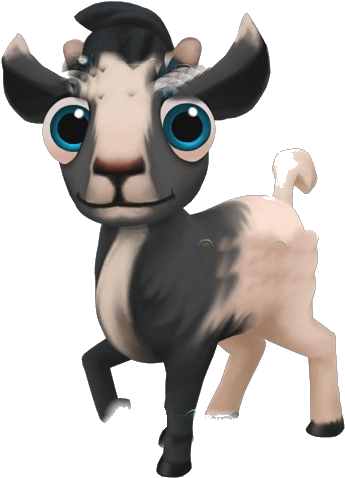 Baby Dutch Landrace Goat - Farmville 2 Animals Png (353x477), Png Download