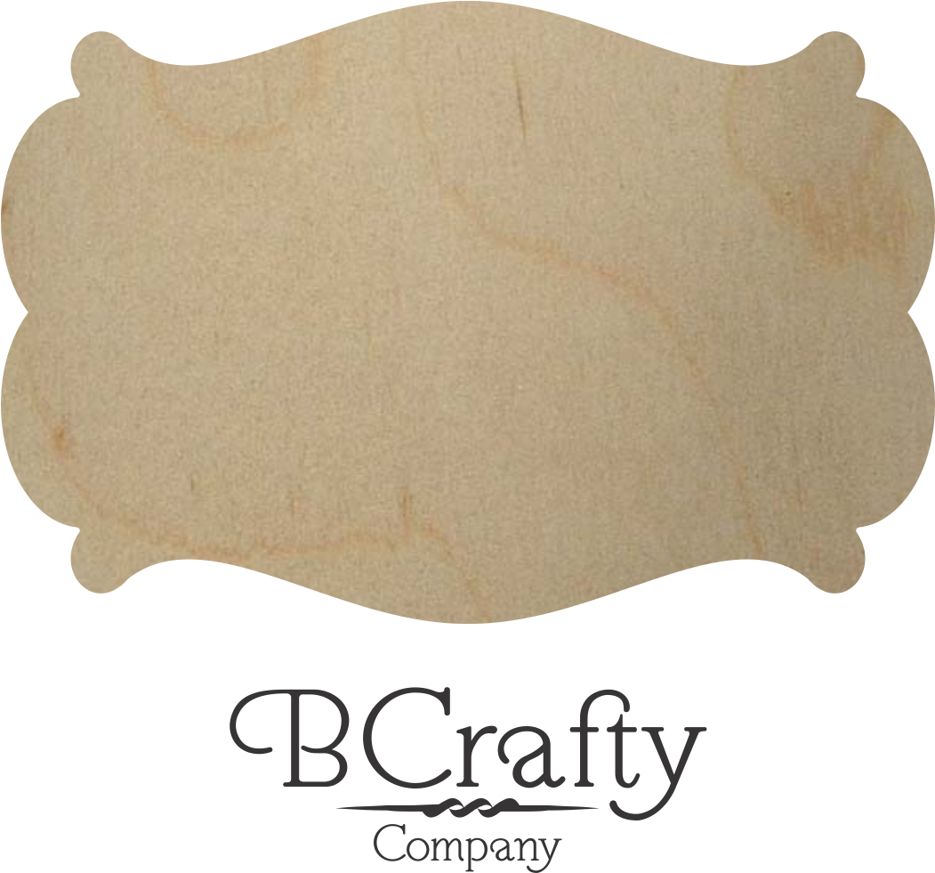 Wooden Sign Blank - Label (1124x1690), Png Download