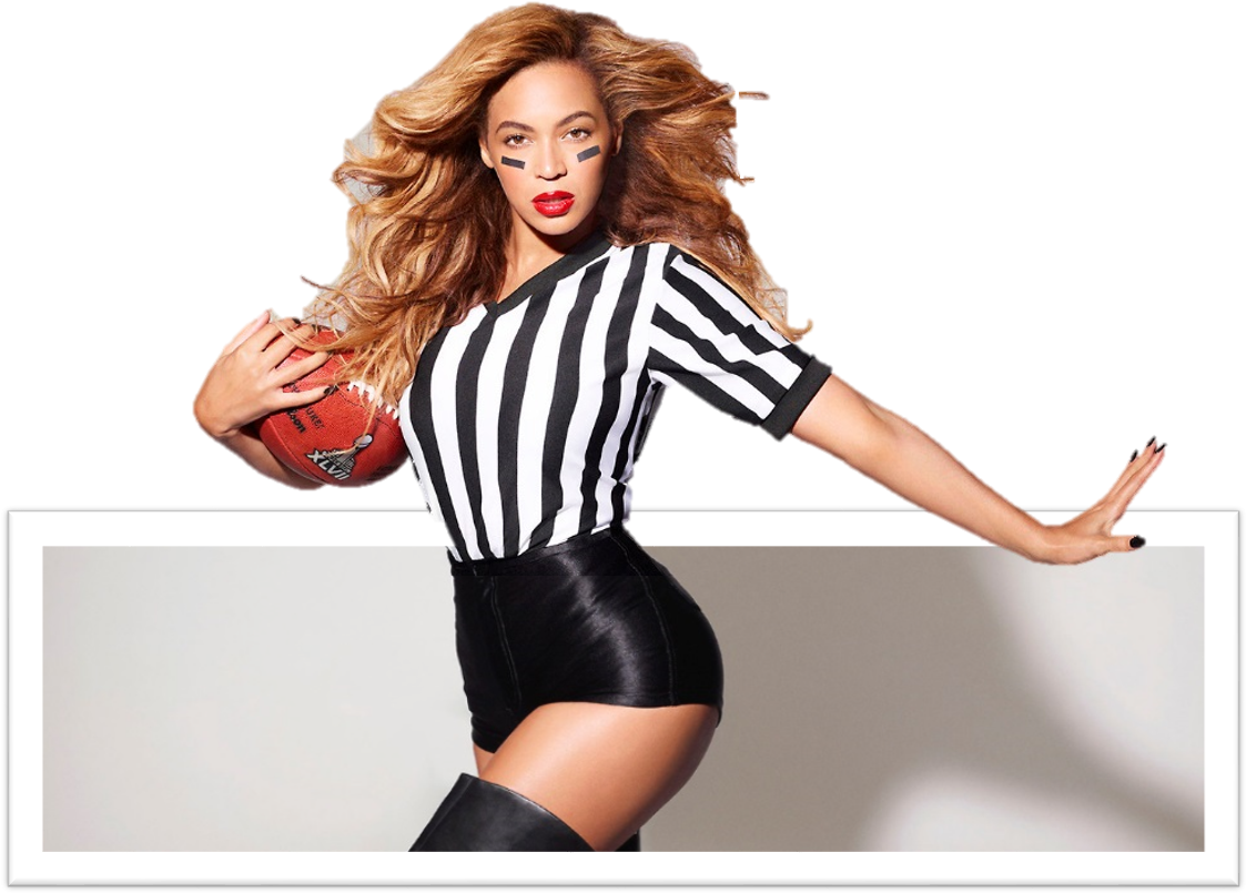 Beyonce - Sexy Beyonce Superbowl (1130x834), Png Download