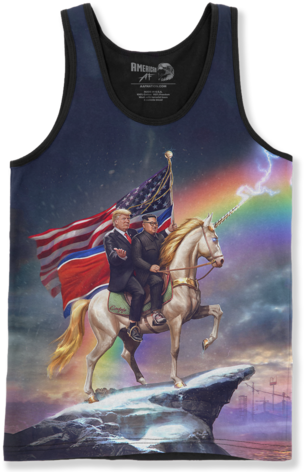 The Art Of The Deal - Donald Trump Kim Jong Un Unicorn (480x480), Png Download