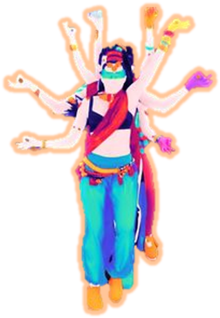Lean On 1 - Lean On Just Dance 2017 (343x474), Png Download