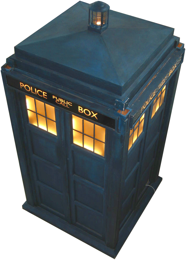 Tardis-trans - Cape Town (635x889), Png Download
