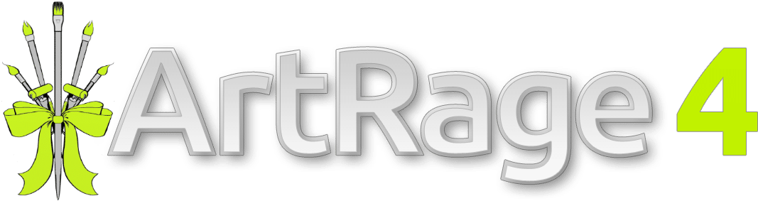 Artrage Gift Logo Flat With Name - Artrage (1083x291), Png Download