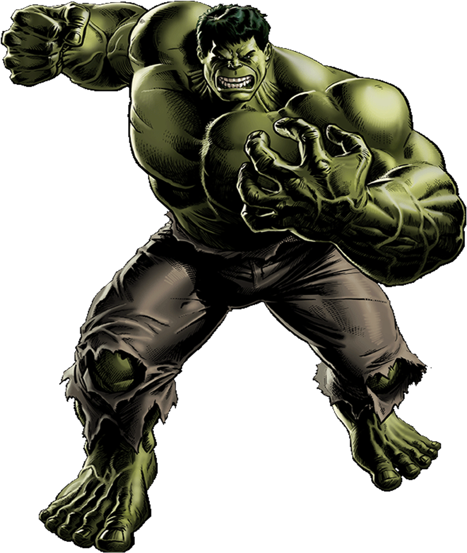 Hulk Comic Png Clip Freeuse Stock (941x1104), Png Download