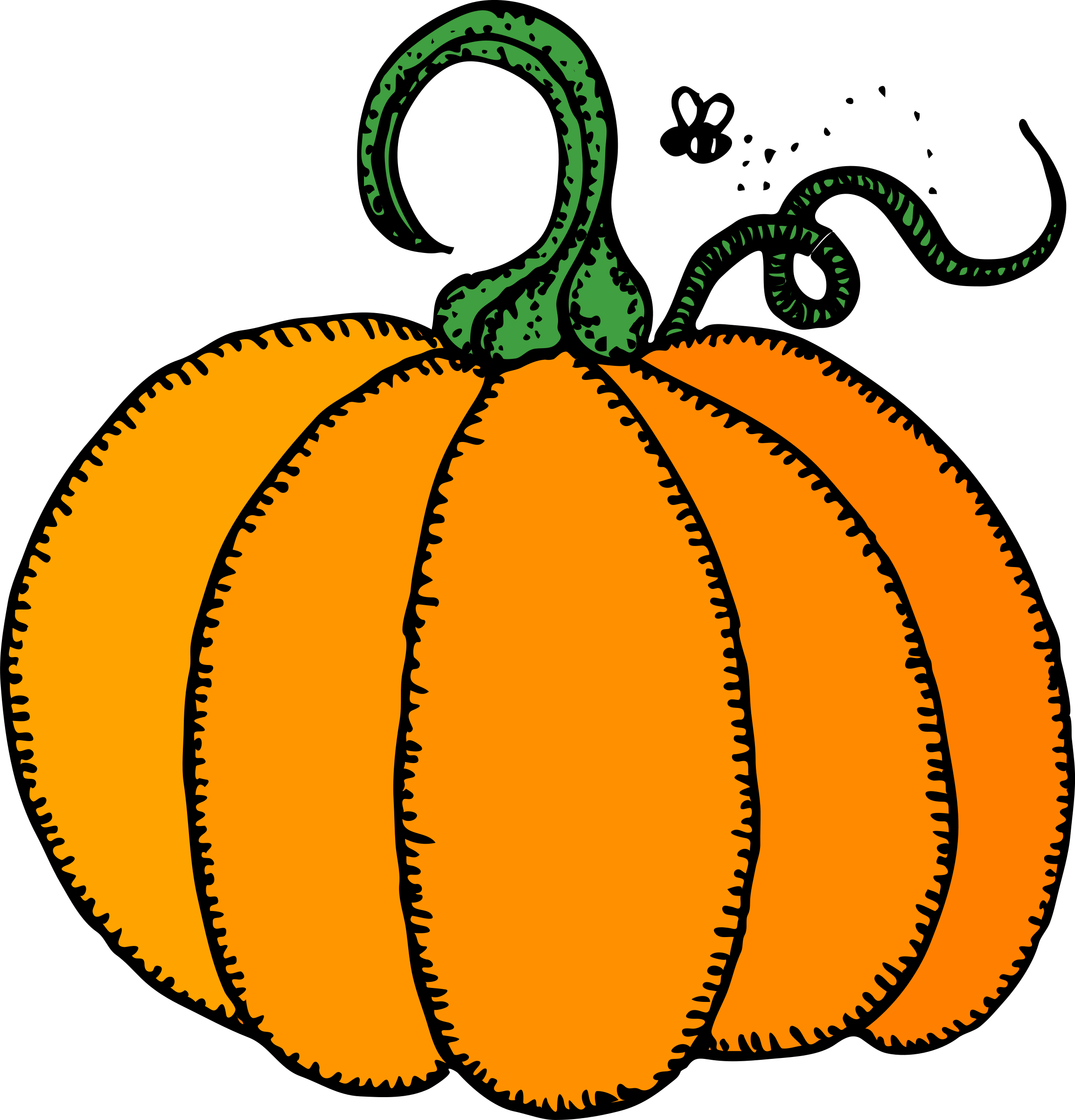 Pumpkin Png Images 288 X 300 Px (576x600), Png Download