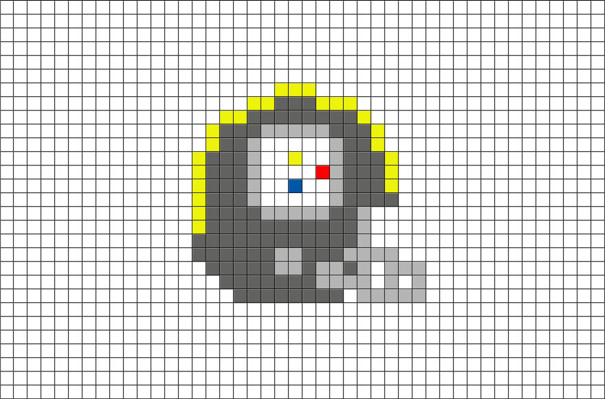 Pixel Art Pokemon Voltorb (880x581), Png Download