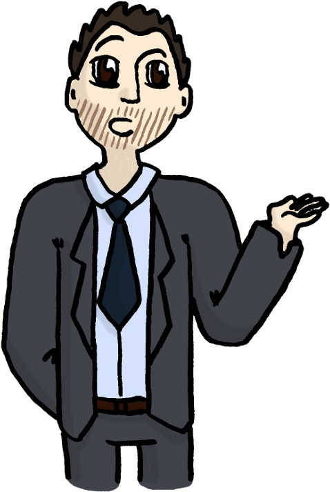 File - B-question - Cartoon (503x800), Png Download