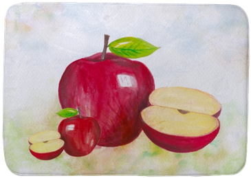 Clip Art Library Stock Red Fruits Bath Mat Pixers We - Watercolor Painting (400x400), Png Download