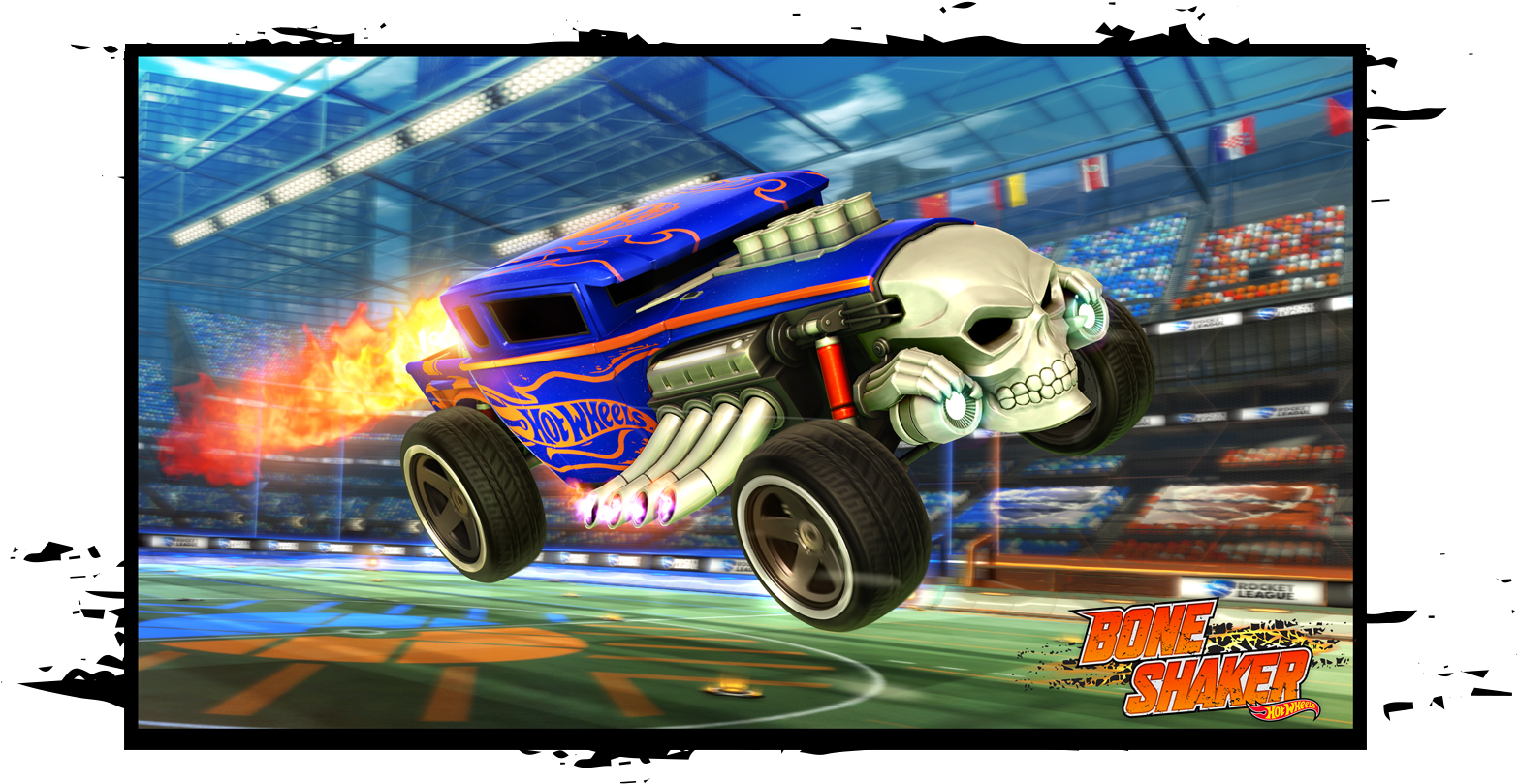 Hot Wheels® Battle-cars - Rocket League Hot Wheels Triple Threat (1685x808), Png Download