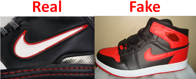 nike benassi original vs palsu