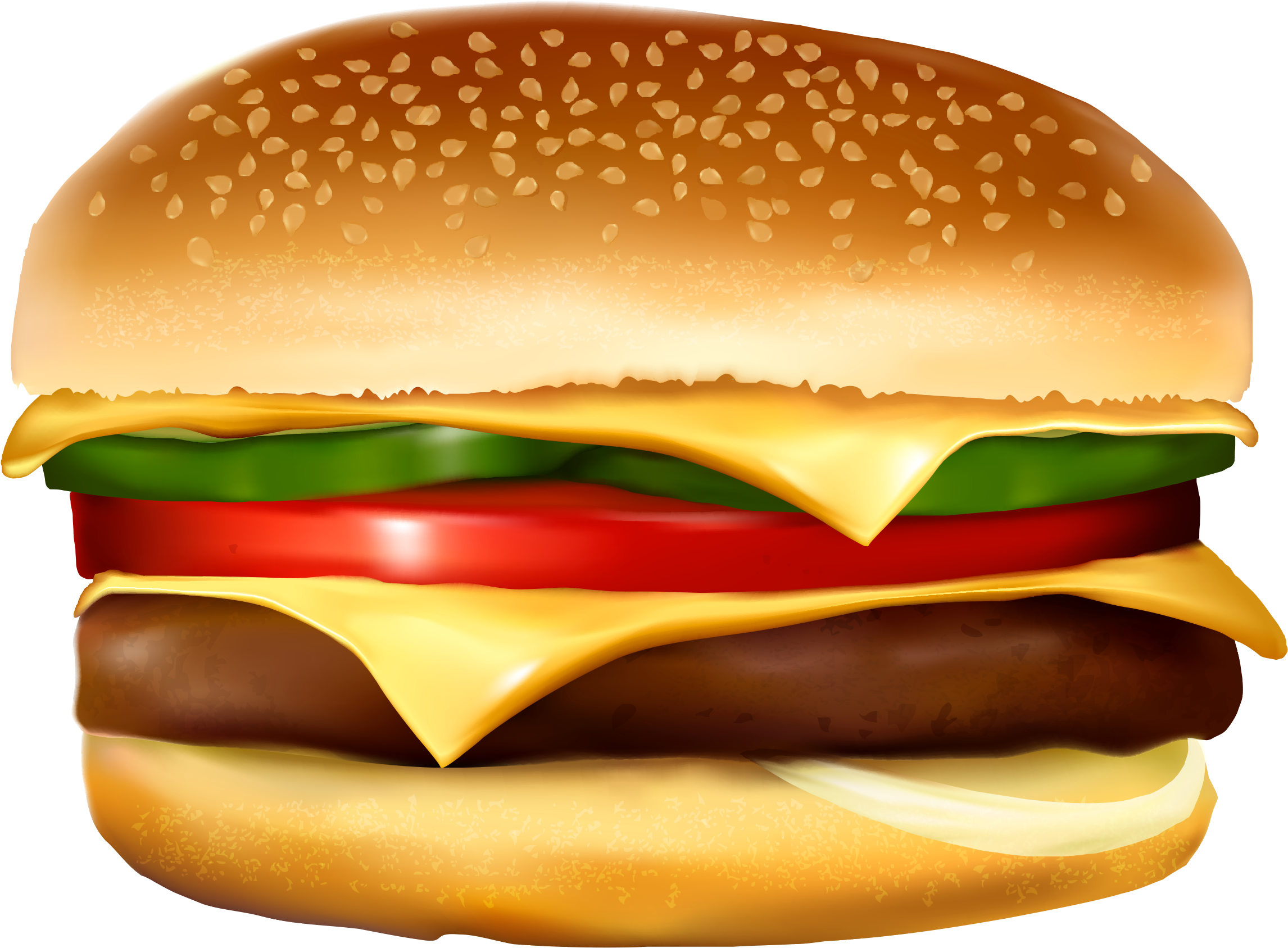 Clip Arts Related To - Burger Clipart Png (2349x1820), Png Download