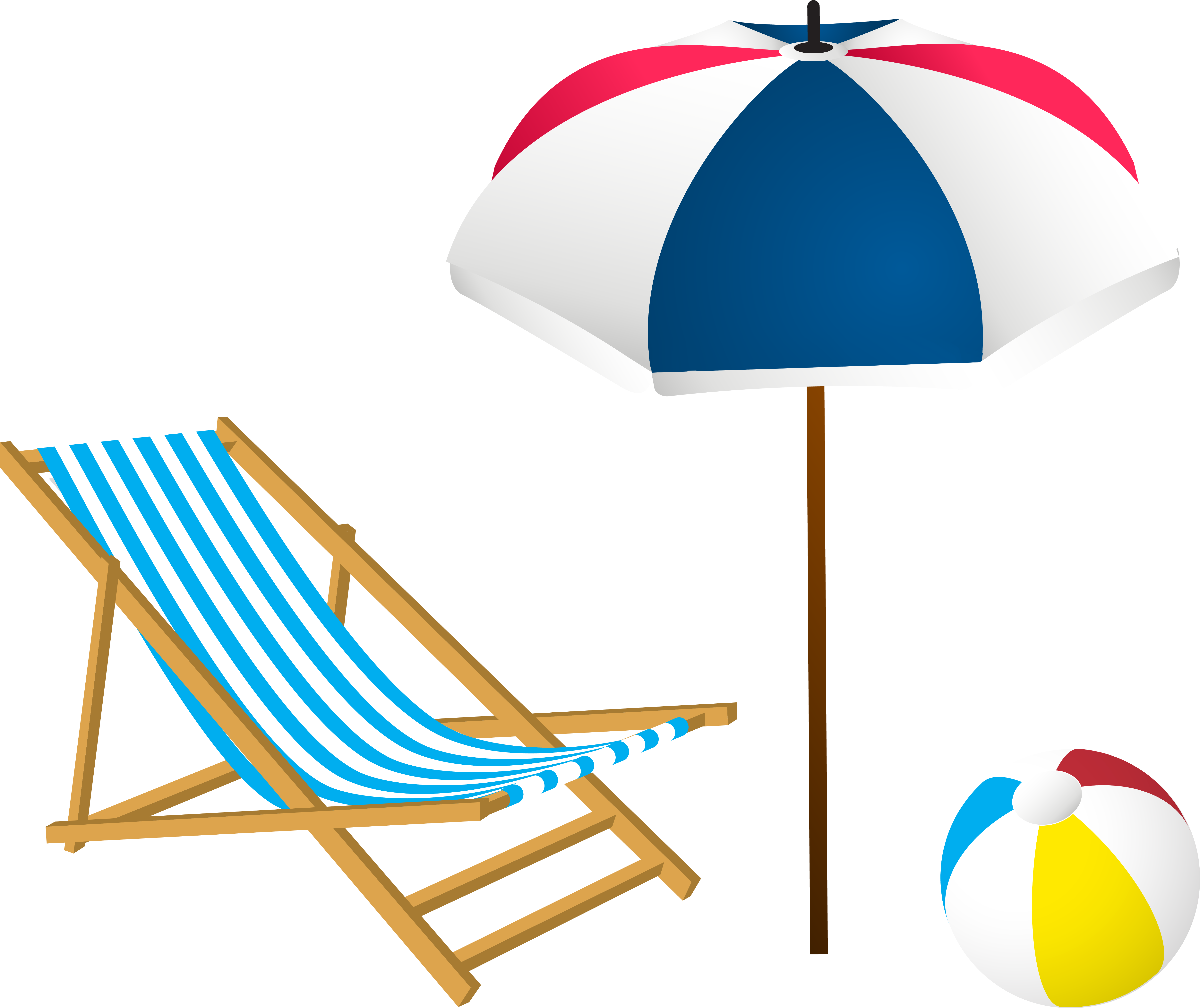 Beach Clipart Png (6396x5314), Png Download